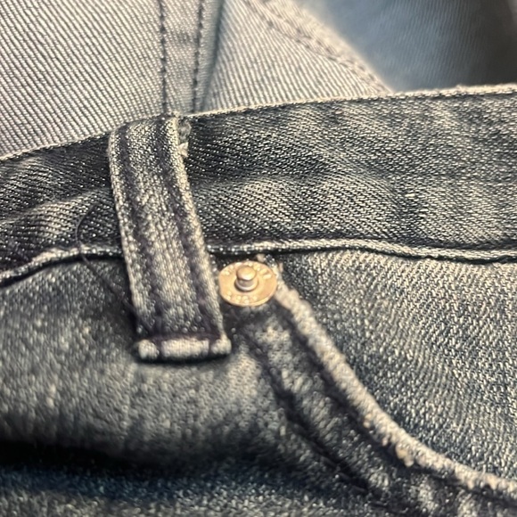 Michael Kors Blue Jeans size 8 flared leg silver tag retro - Picture 14 of 14